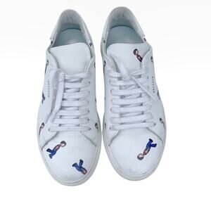 Axel Arigato Clean 90 Limited Drop Sneakers | Illustrated Print White Leather